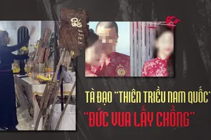 Video 'Thiên Triều Nam Quốc' ở Bình Thuận: 'Đức vua' có dấu hiệu phạm pháp