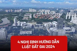Khẩn trương triển khai thi hành Luật Đất đai