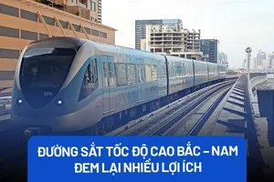 Xây dựng đường sắt tốc độ cao trục Bắc – Nam là cần thiết