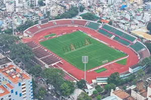 Hiện trạng xuống cấp của sân vận động Thống Nhất