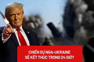 Lối ra nào cho xung đột Nga-Ukraine khi ông Donald Trump về lại nhà Trắng?