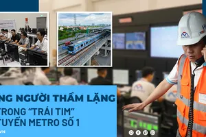Bên trong 'trái tim' của tuyến metro số 1 