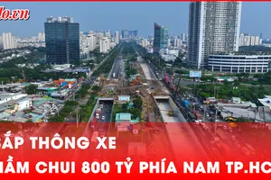 Video: Sắp thông xe hầm chui Nguyễn Văn Linh – Nguyễn Hữu Thọ 