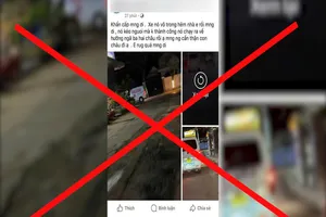 Công an xử phạt 1 phụ nữ đăng tin giả về 'xe bắt cóc trẻ em' ở Tây Ninh 