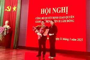 Ông Lê Văn Tiến làm quyền Giám đốc Bệnh viện II Lâm Đồng