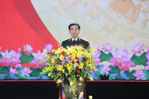 Đại tướng Phan Văn Giang dự lễ kỷ niệm 50 năm Giải phóng Lâm Đồng