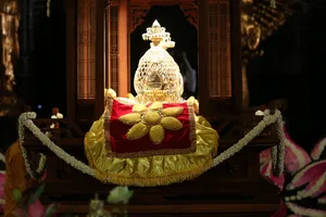 Chùm ảnh cung rước xá lợi Đức Phật về núi Bà Đen