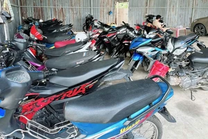 Tạm giữ 30 xe máy của nhóm ‘săn mây’ rú ga, nẹt pô ở Tây Ninh