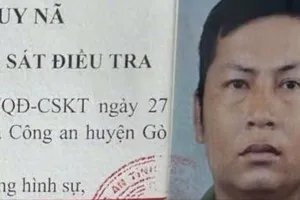 Truy nã toàn quốc Nguyễn Hoàng Nam