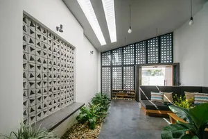 Nhà 1 tầng thiết kế nổi bật giữa Kon Tum