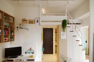 Căn hộ 45 m2 đầy đủ tiện nghi dành cho vợ chồng trẻ