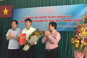 VPĐK đất đai TP.HCM có giám đốc mới
