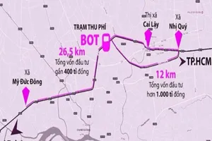 BOT Cai Lậy sẽ thu phí trở lại từ tối 1-12?