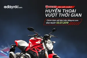 Mua Ducati trả góp lãi suất 0% trên Adayroi