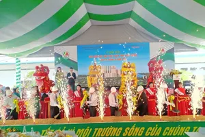 Lãnh đạo TP.HCM dự lễ khởi công nhà máy đốt rác phát điện 