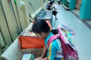 Triển khai thu gom vỏ hộp sữa tại hàng trăm trường học 