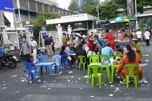 Quận 5: Lập lại trật tự trước cổng các bệnh viện