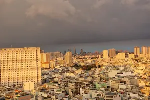 Mưa trên diện rộng ở khu vực Nam bộ