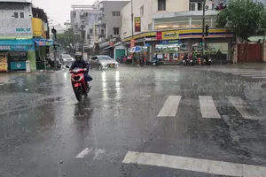 Nam bộ: Mưa xảy ra ở diện rộng trong những ngày tới