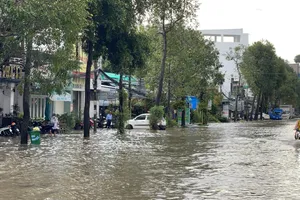 Dự báo tối nay TP.HCM mưa to kết hợp triều cường 