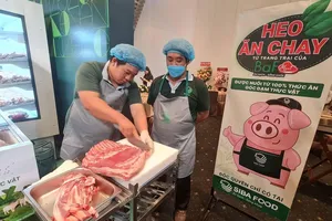 Thị trường xuất hiện ‘heo ăn chay’