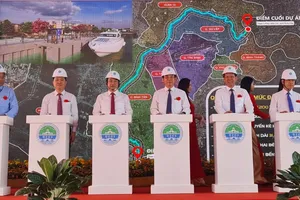 Chính thức khởi công cải tạo kênh Tham Lương - Bến Cát - rạch Nước Lên hơn 8.000 tỉ tại TP.HCM