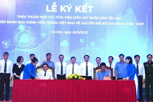 VNPT và Viện Kiểm sát nhân dân tối cao ký kết hợp tác về chuyển đổi số 