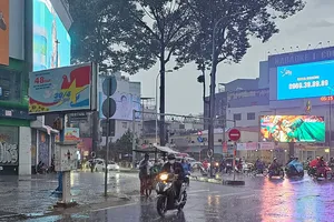 Mưa diện rộng ở Nam bộ sẽ kéo dài đến cuối tháng 10