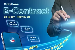 Nhiều lợi ích từ hợp đồng điện tử có tích xanh MobiFone eContract