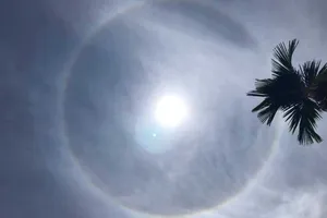 Xuất hiện hiện tượng quầng mặt trời: Liệu có bất thường?