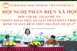 Quận 1 đưa ra đề án phát triển kinh tế ban đêm