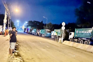 Sở TN&MT nói về việc xe rác không vào được khu xử lý chất thải Đa Phước