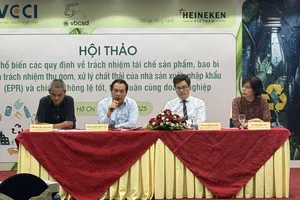 Sẽ xây dựng một quy định riêng về trách nhiệm tái chế sản phẩm, bao bì