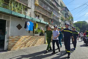 Chủ tịch TP.HCM chỉ đạo kiểm tra công tác PCCC tại các chung cư