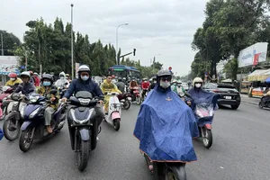 Hôm nay, TP.HCM tăng lượng mưa và đạt đỉnh triều cường