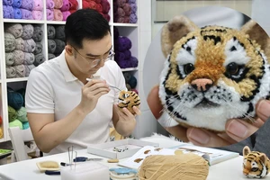 Chàng trai khởi nghiệp với nghệ thuật pompom độc đáo