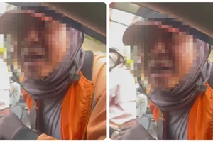 Xác minh tài xế dừng xe ngược chiều giữa đường, thách thức 'tao thích đi ngược chiều'