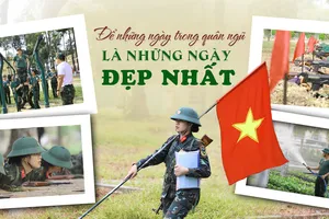 Mời bạn theo dõi: 'Trong quân ngũ là những ngày đẹp nhất'