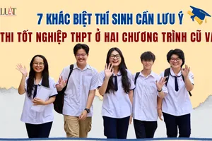 7 khác biệt thí sinh cần lưu ý khi thi tốt nghiệp THPT theo chương trình cũ và mới 