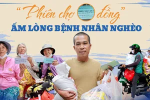 Phiên chợ 0 đồng: Ấm lòng bệnh nhân nghèo giữa hành trình chữa bệnh