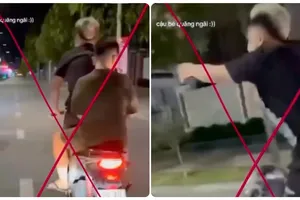Thanh niên buông hai tay khi điều khiển xe máy bị tịch thu xe