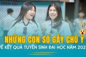 Những con số gây chú ý về kết quả tuyển sinh đại học năm 2025