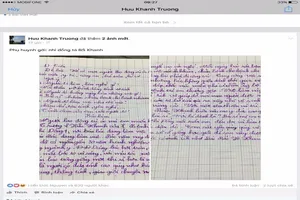 Bác sĩ Trương Hữu Khanh đi vào bài văn học sinh