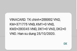 Đã bổ sung thông tin vẫn bị nhà mạng cắt thuê bao