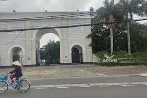 Trường Quốc tế Mỹ tại huyện Nhà Bè, TP.HCM. Ảnh: VÕ HÀ