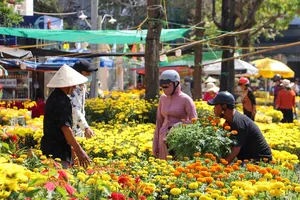 Người dân đang chuẩn bị đón tết năm 2023. Ảnh: Châu Anh