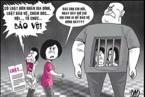 Sau khi ly hôn, người chồng ngăn cản vợ thăm con có thể bị xử phạt vi phạm hành chính từ 5- 10 triệu đồng. Ảnh minh họa