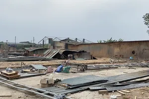 Tạo điều kiện cho người dân tự tháo dỡ nhà xưởng trên đất nông nghiệp ở Đan Phượng