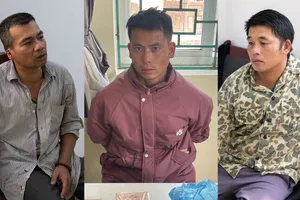 Sau 2 tháng theo dõi, công an bắt nghi can đang trữ 4 bánh heroin