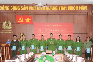 Phá nhiều vụ án lớn, các đơn vị Công an Lai Châu được khen thưởng 